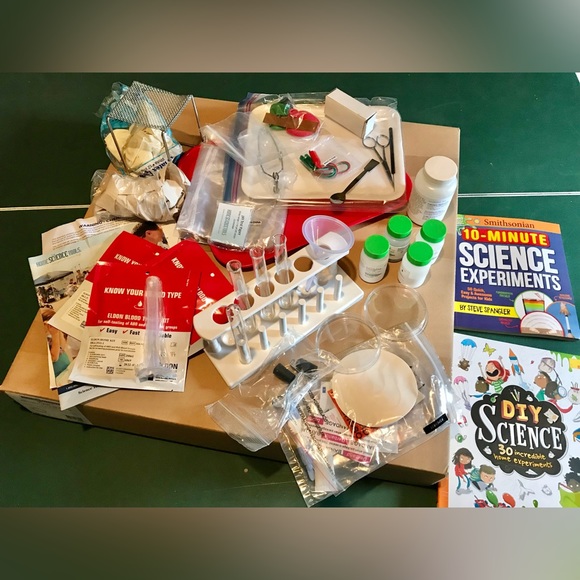 Lot HOME SCIENCE TOOLS & Steve Spangler School Experiments Lab Tubes Instruments - Picture 1 of 16